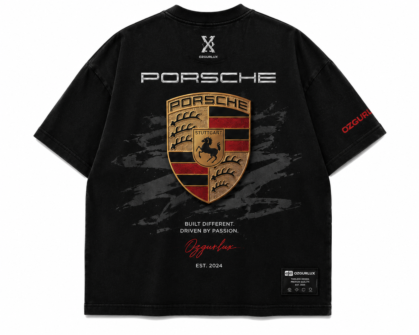 Ozgurlux "Built for Speed" Oversized Premium Tee - Limited Edition